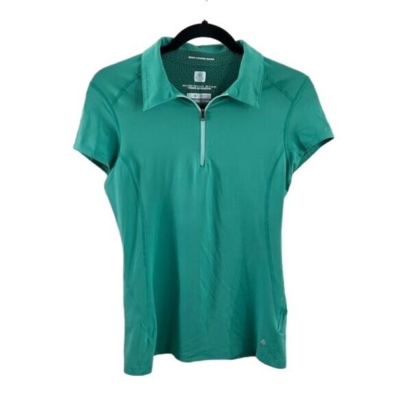 Columbia Omni Freeze Zero Omniwick Evap Short Sleeved Polo, Sz Medium READ - Picture 1 of 16